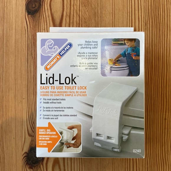 Child-Proof Toilet Lock, Lid-Lok - Picture 2 of 7